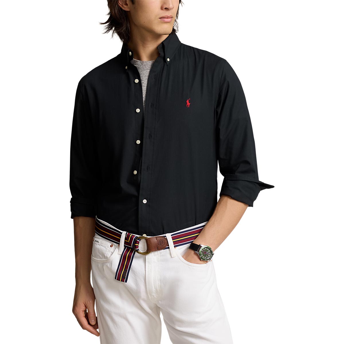 Polo Ralph Lauren Custom Fit Stretch Poplin Shirt
